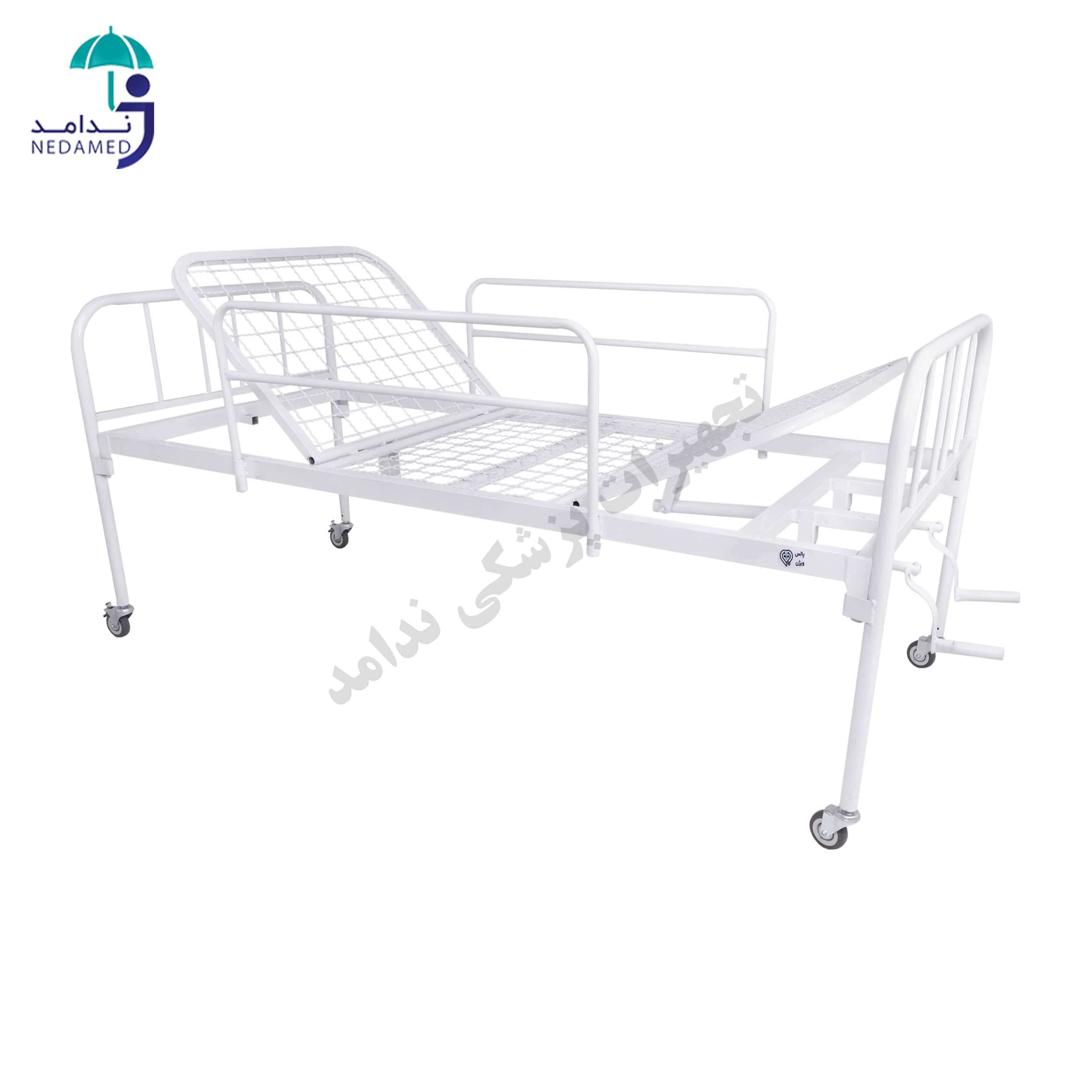 تخت بیمار دو شکن پالس ویژن