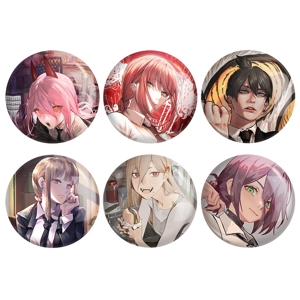 پیکسل خندالو مدل انیمه مرد اره ای کد 991A مجموعه 6 عددی