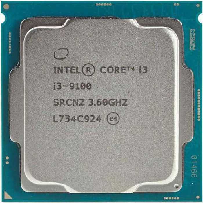 CPU  Intel Core i3-9100 LGA 1151 TRAY