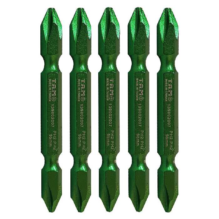  سری پیچ گوشتی دو سر چهار سو تام مدل AT - 65 مجموعه 5 عددی