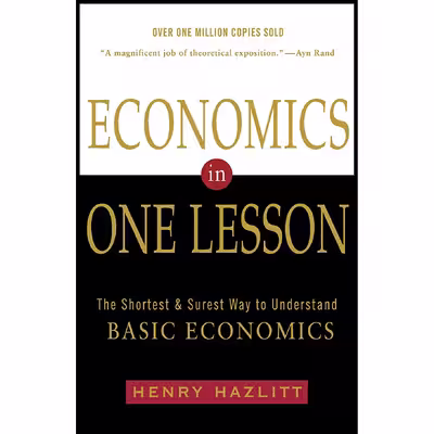 کتاب Economics in One Lesson اثر Henry Hazlitt انتشارات Currency