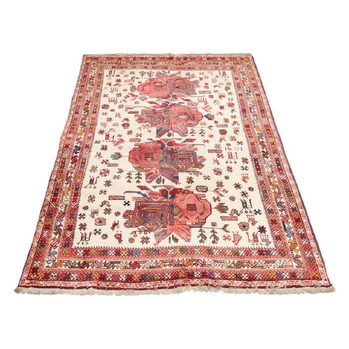 فرش قدیمی دستباف دو متری سی پرشیا کد 187223