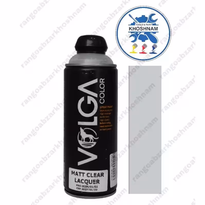 اسپری رنگ ولگا کالر MATT CLEAR LACQUER کیلر مات