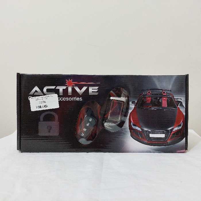 دزدگیر تصویری خودرو  برند اکتیو  مدل 7276 با تک ریموت تصویری باتری خور
