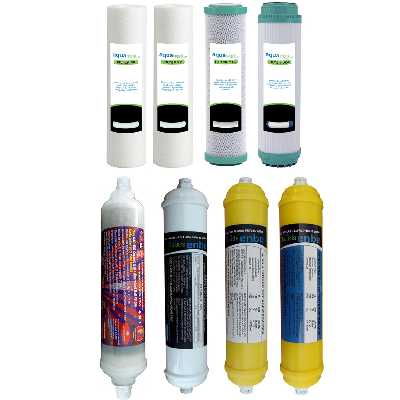  فیلتر دستگاه تصفیه کننده آب  مدل SPARE FILTER  8 مجموعه 8 عددی