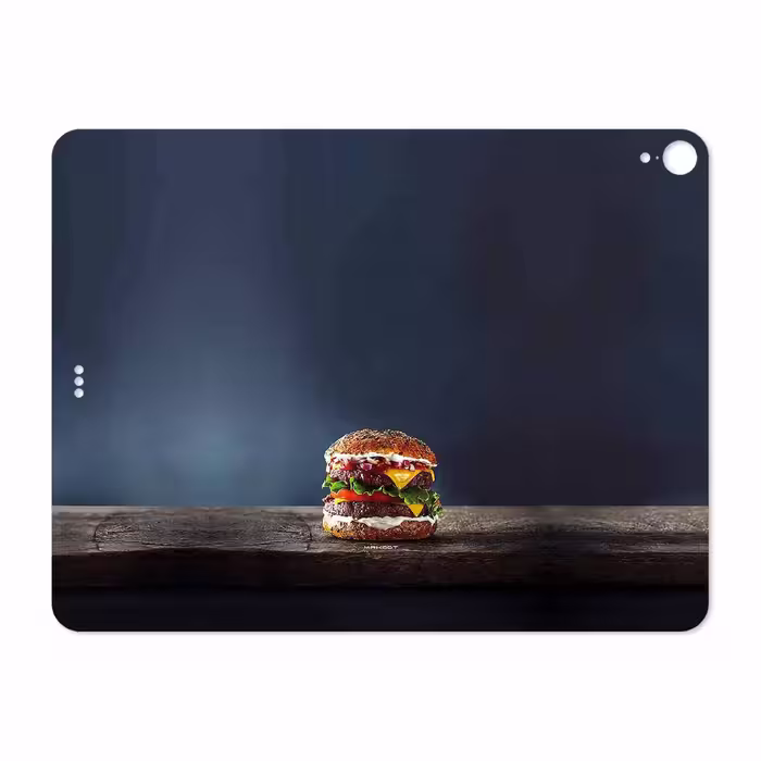 برچسب پوششی ماهوت مدل Hamburger مناسب برای تبلت اپل iPad Pro 12.9 (GEN 3) 2018 A1983