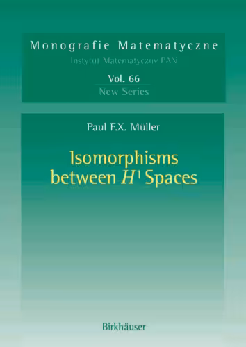 خرید و دانلود نسخه کامل کتاب Isomorphisms between H1 Spaces