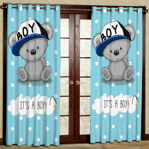 پرده مدل مخمل پانچی کد 7379 سایز 280x140 سانتی متر