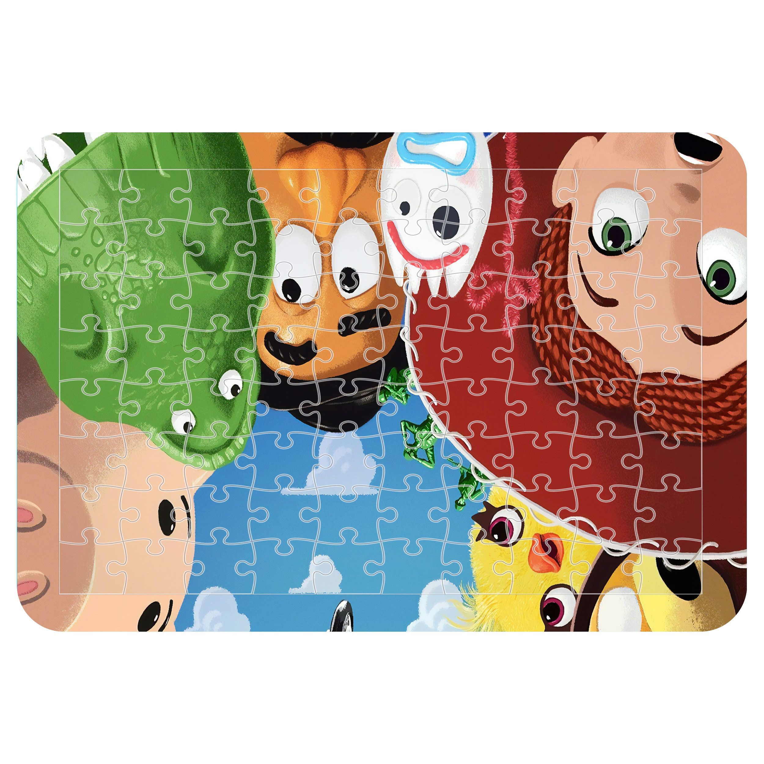 پازل 54 تکه اطلس آبی طرح انیمیشن داستان اسباب بازی  مدل P1219