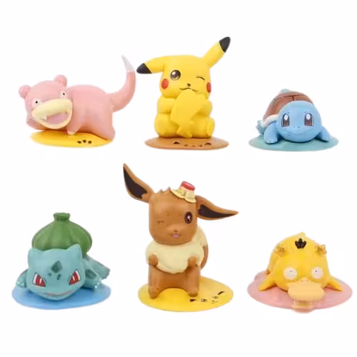 فیگور پوکمون Pokemon مجموعه 6 عددی