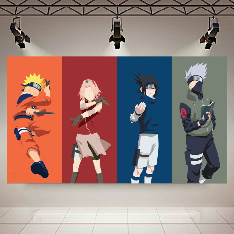 تابلو شاسی طرح انیمه مدل ناروتو کد AR3240 | دنیای قاب