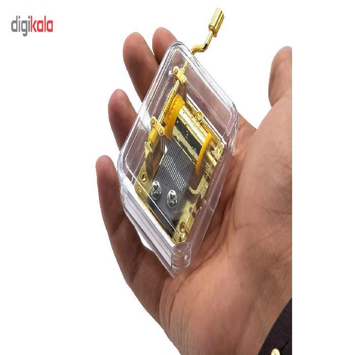 جعبه موزیکال جی اچ مدل Golden Glass