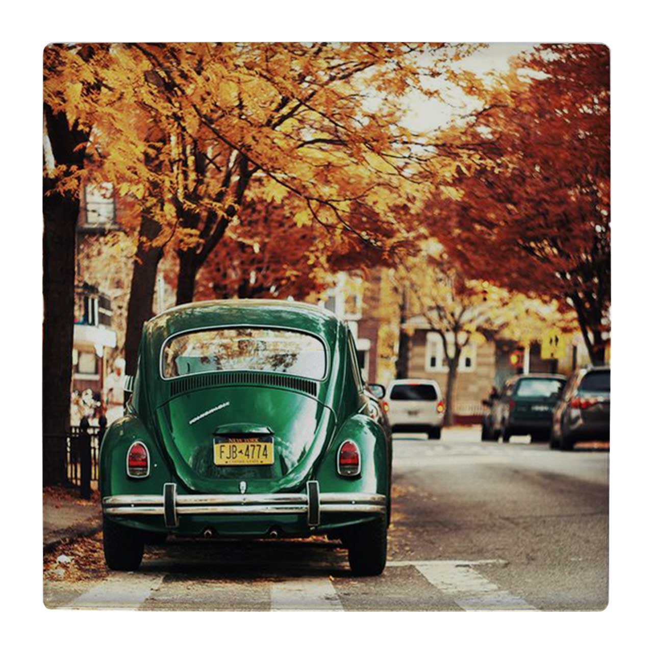  کاشی کارنیلا طرح فولکس و خیابان پاییزی کد wk4843