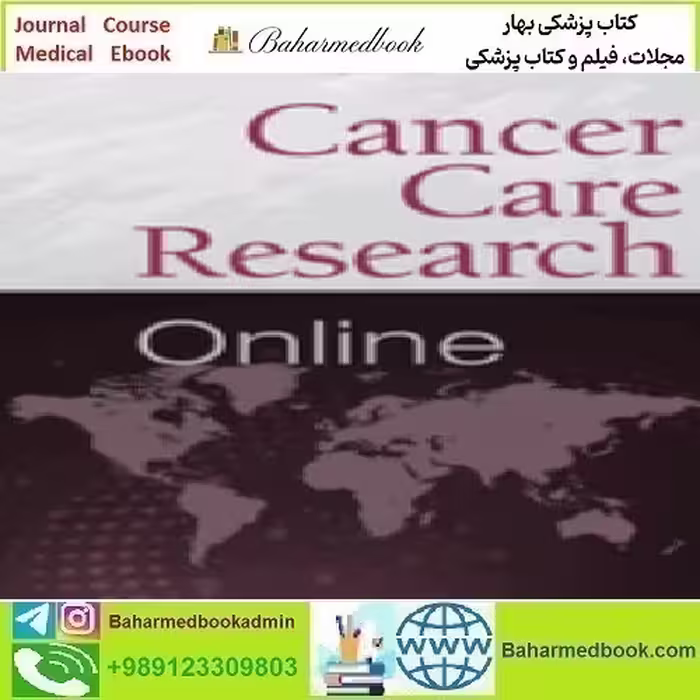 Cancer Care Research Online Volume 1 1 to 4 2021 TRUE