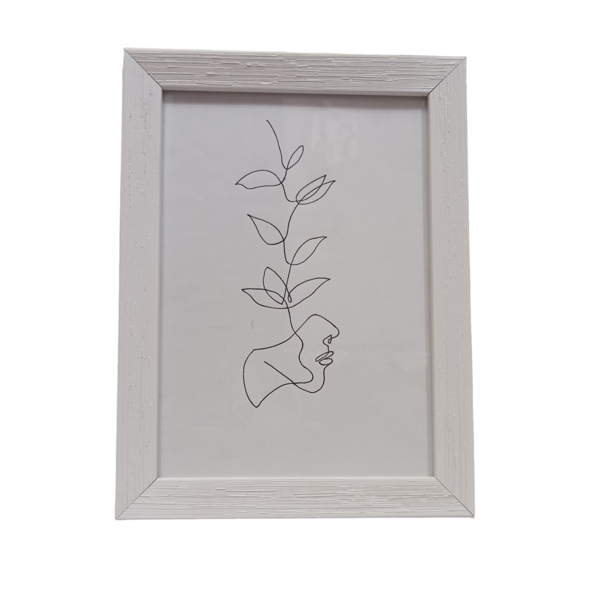 تابلو نقاشی راپید مینیمال طرح رویش ذهن کد 1520