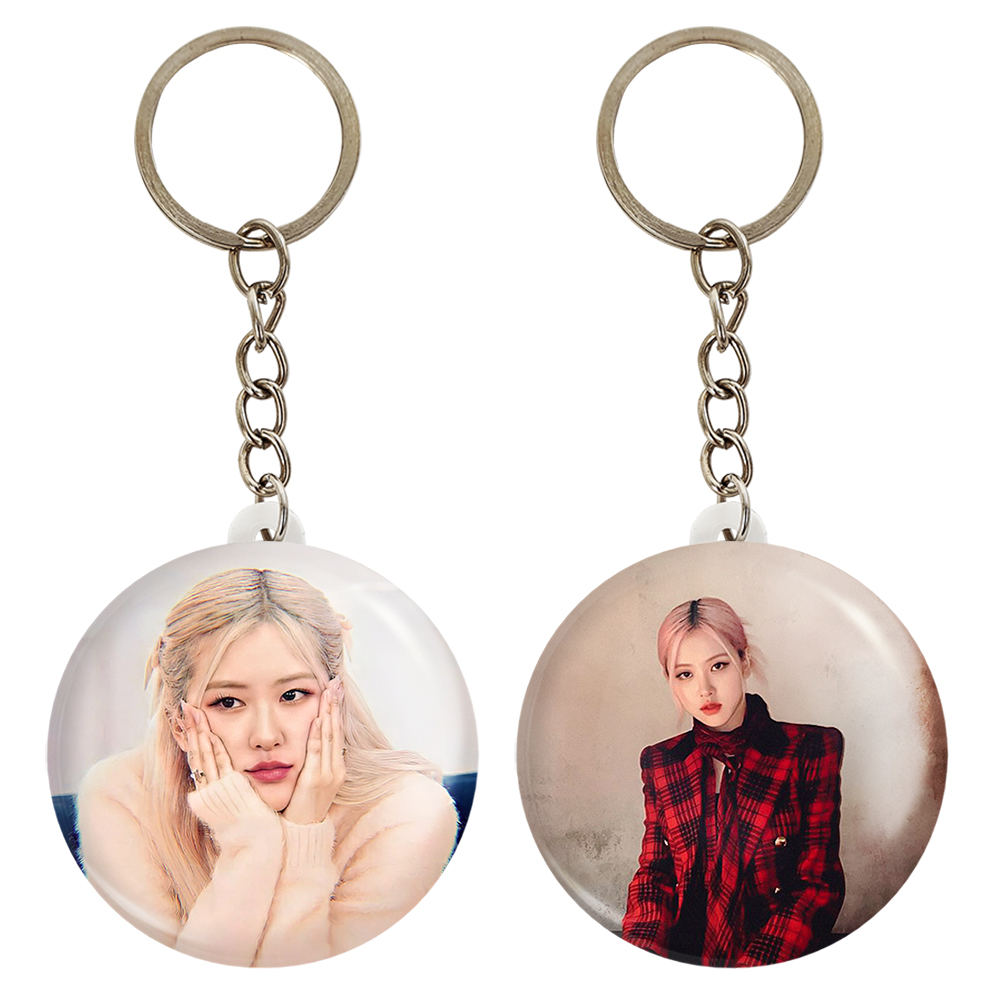 جاکلیدی خندالو مدل رزی بلک پینک کد 36613662 مجموعه 2 عددی