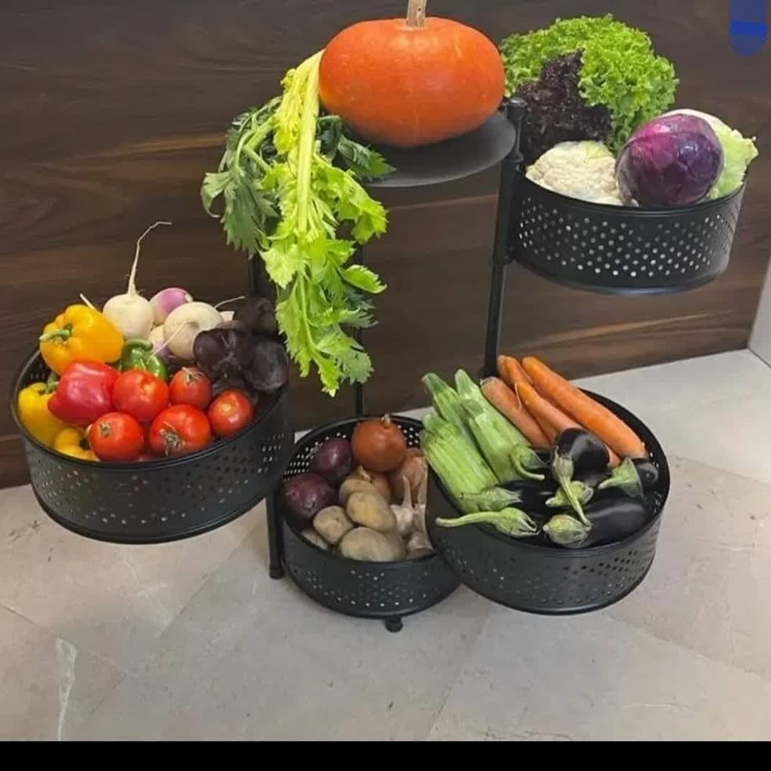 جاپیازی گرد متحرک 4طبقه ساین