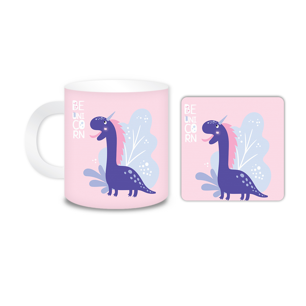 ماگ مدل یونیکورن کد 1583 به همراه زیر لیوانی