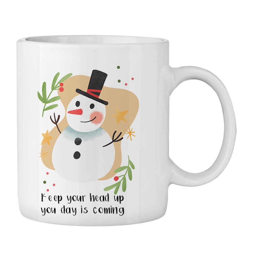 ماگ طرح آدم برفی کد 100305