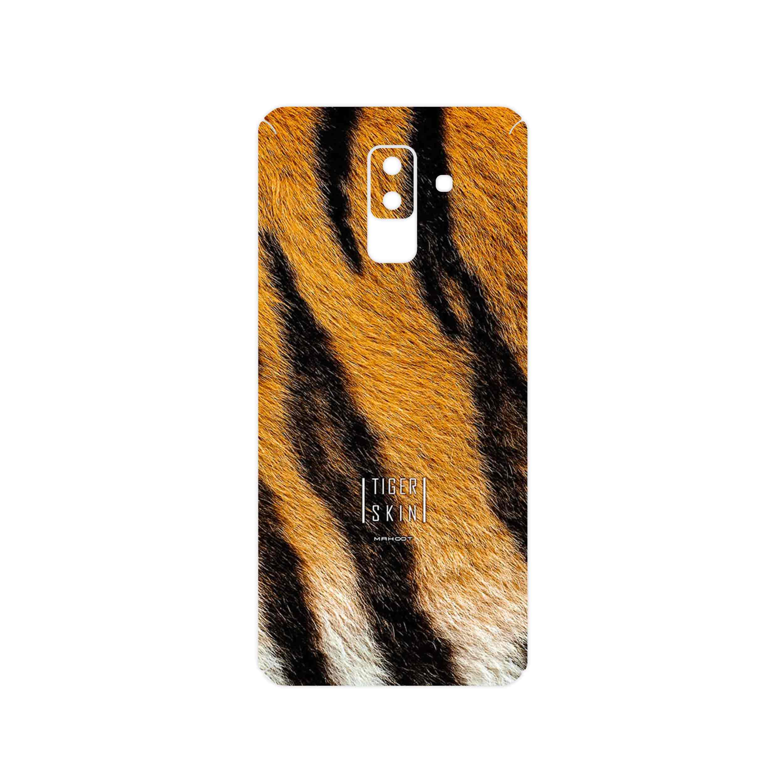 برچسب پوششی ماهوت مدل Tiger Skin مناسب برای گوشی موبایل سامسونگ Galaxy A6 Plus 2018