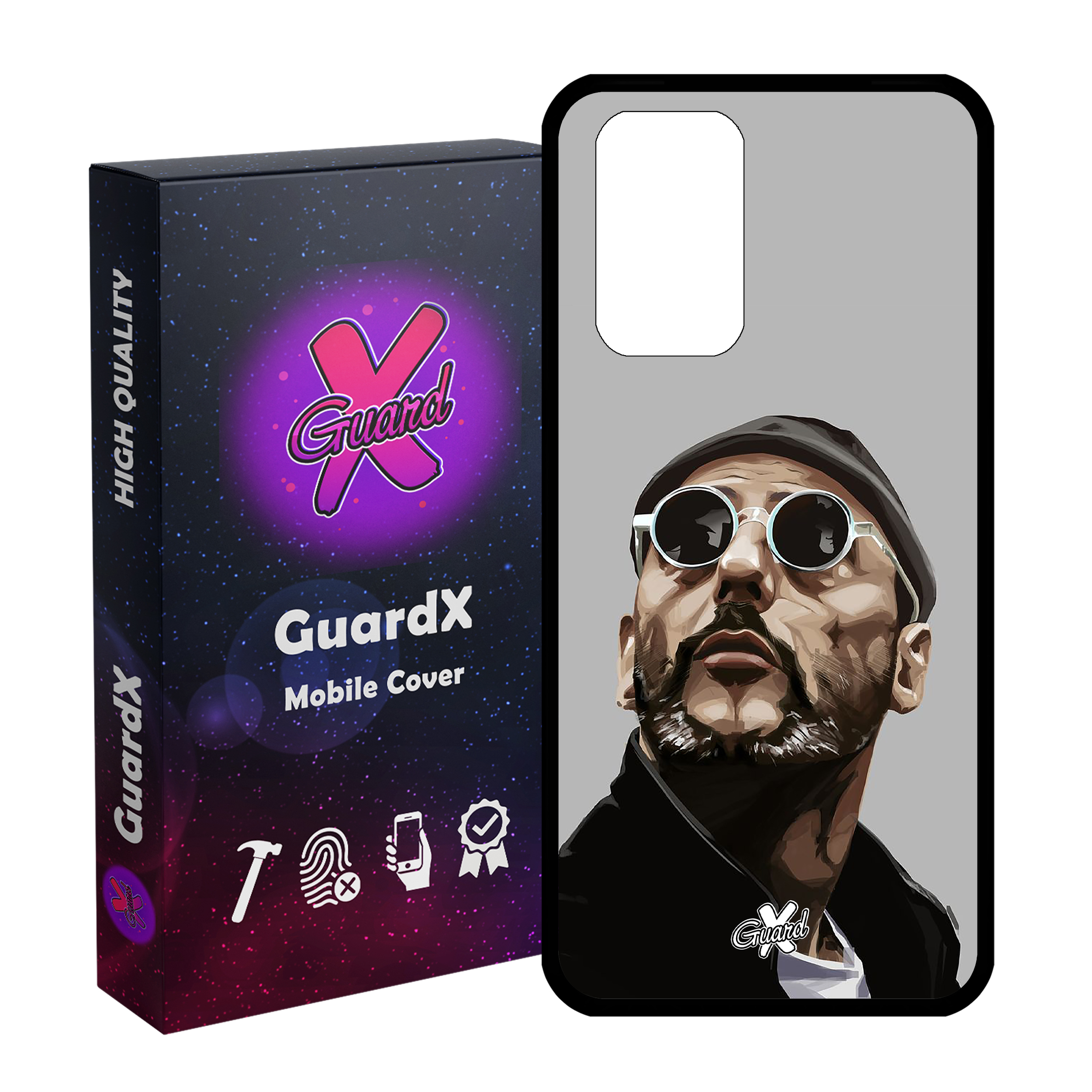 کاور گارد ایکس طرح Leon مدل Glass10108 مناسب برای گوشی موبایل شیائومی Redmi Note 10 Pro / Note 10 Pro Max