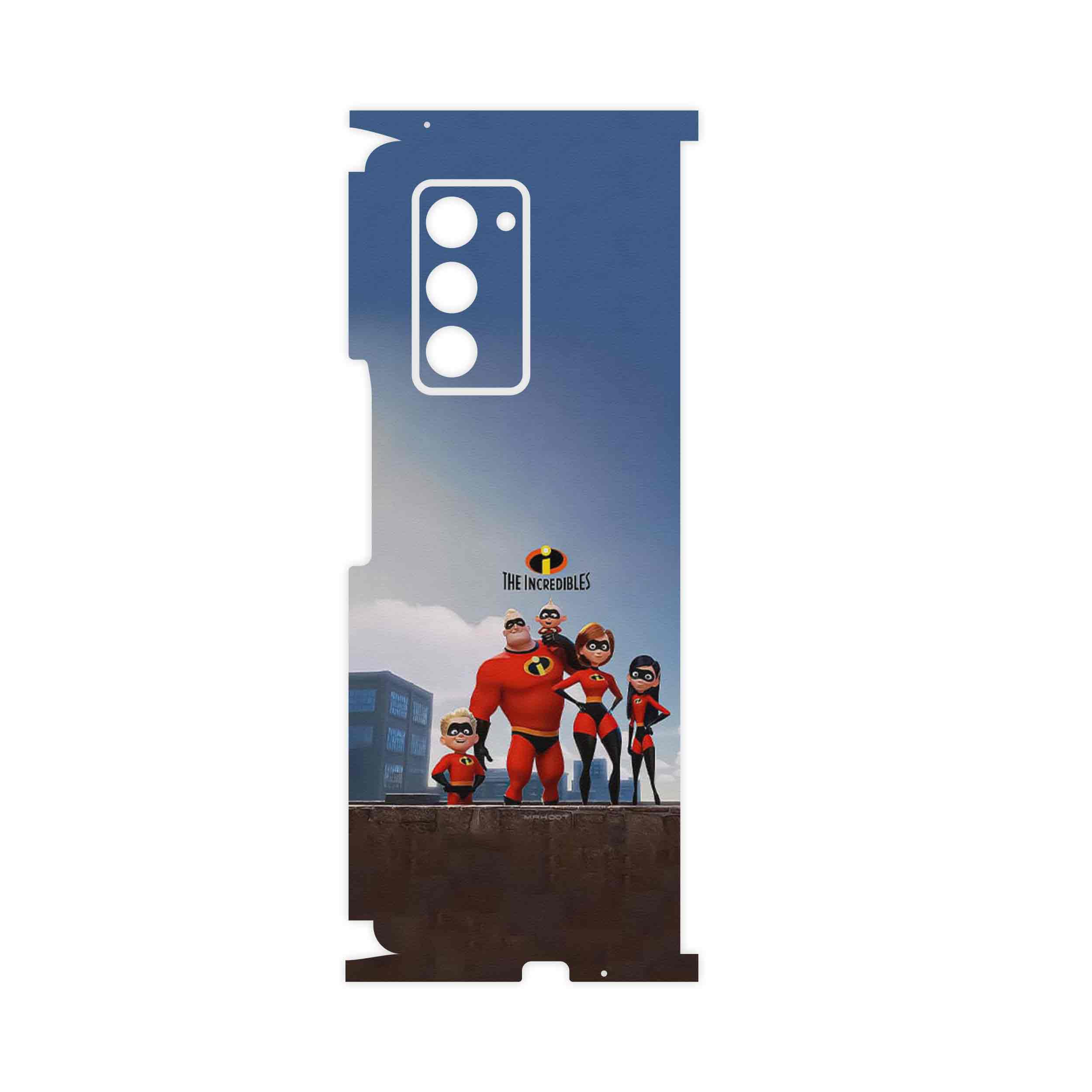 برچسب پوششی ماهوت مدل The Incredibles-FullSkin مناسب برای گوشی موبایل سامسونگ Galaxy Z FOLD 2