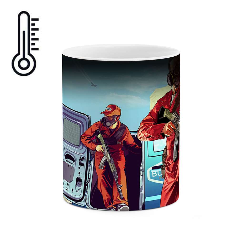 ماگ حرارتی طرح بازی Gta مدل mgph15385