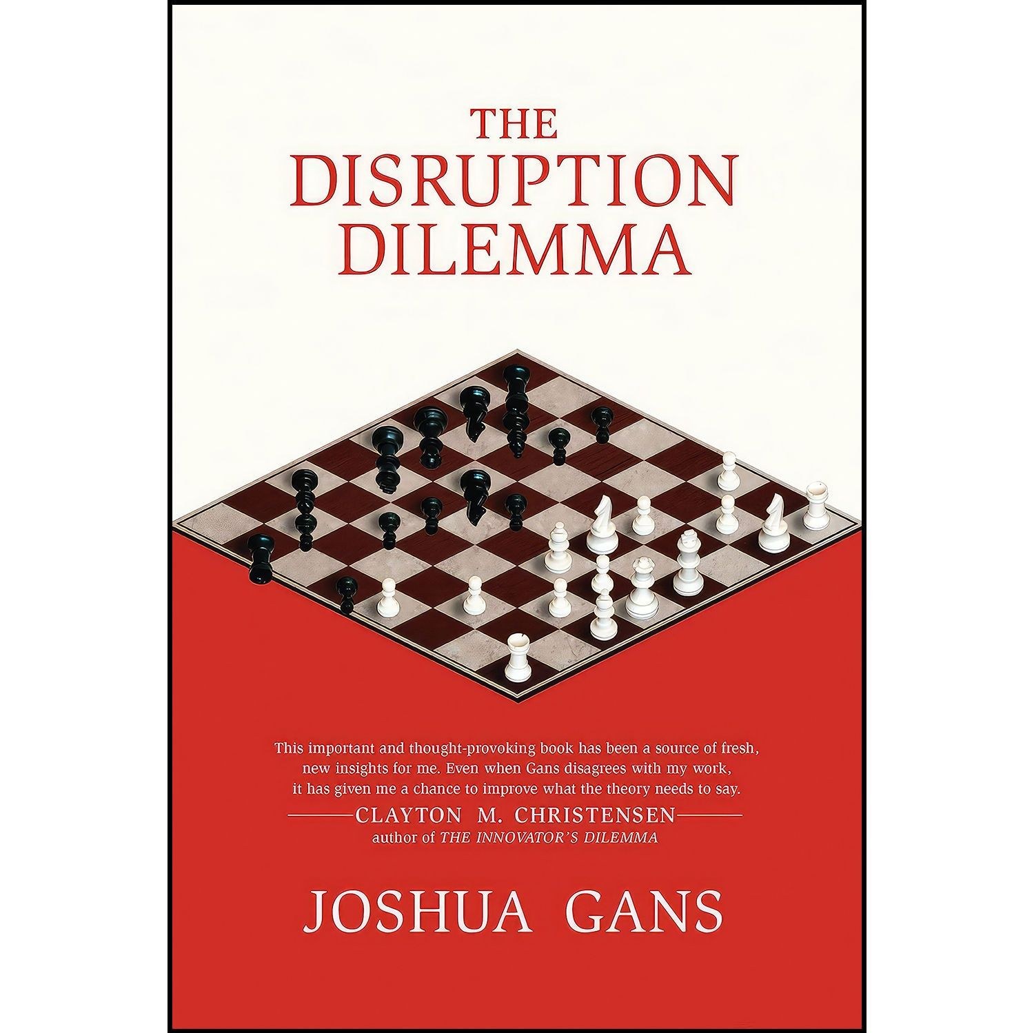 کتاب زبان اصلی The Disruption Dilemma اثر Joshua Gans