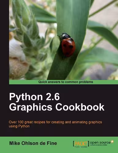 خرید و دانلود نسخه کامل کتاب Python 2.6 Graphics Cookbook