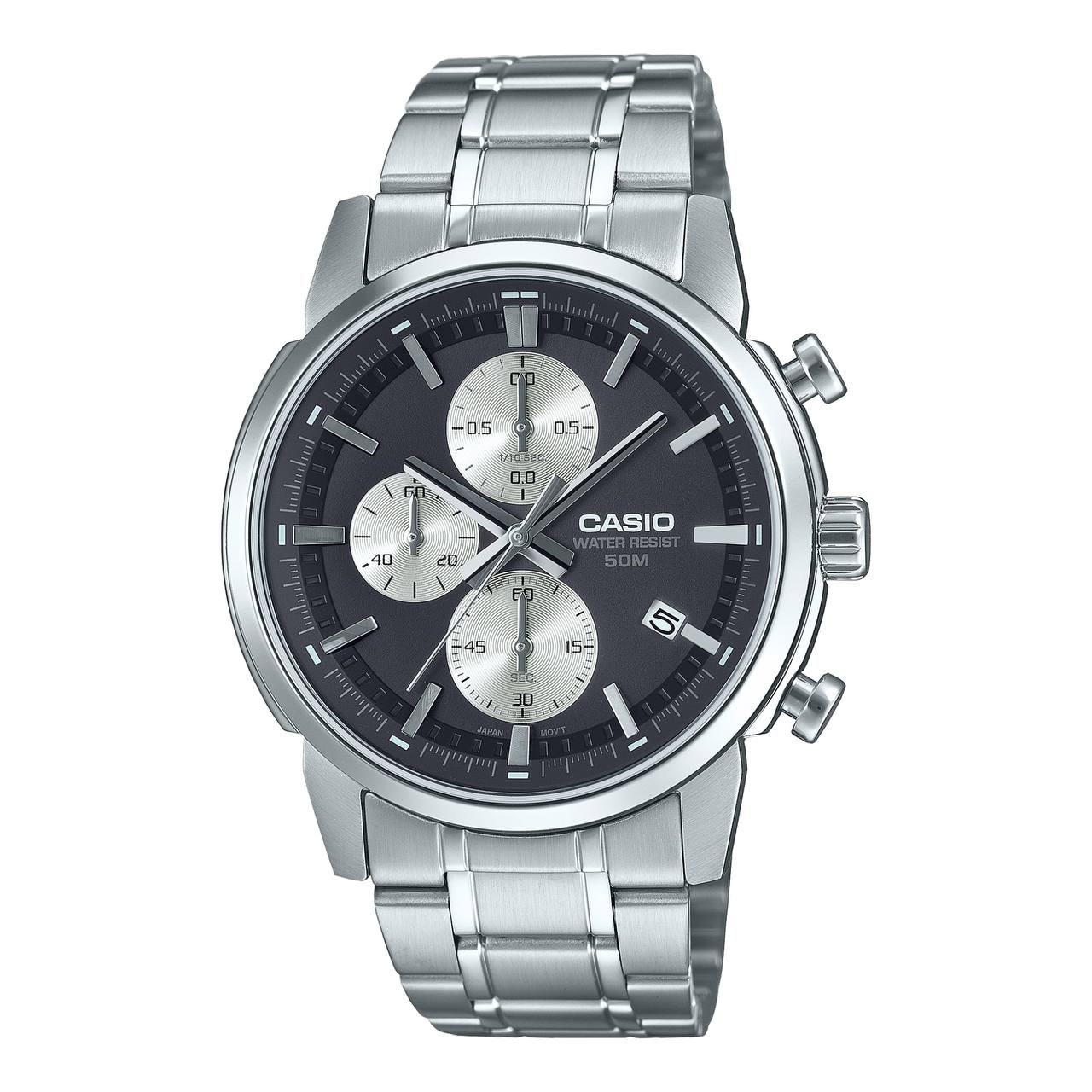 ارسال فوری گارانتی اصلی شرکتی ساعت مچی مردانه کاسیو مدل CASIO MTP-E510D-1A2VDF