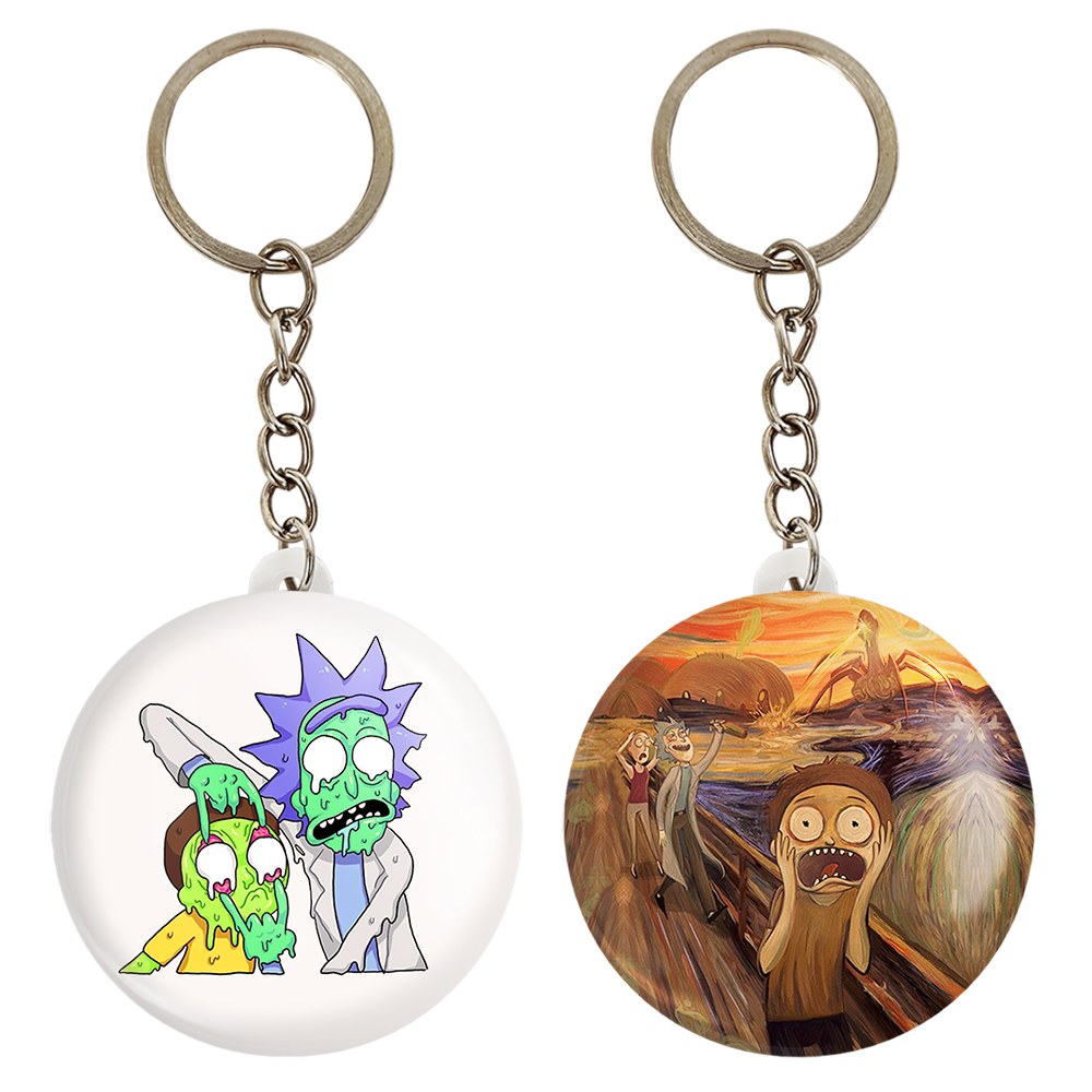 جاکلیدی خندالو مدل ریک و مورتی کد 32113214 مجموعه 2 عددی