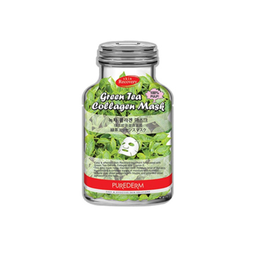 ماسک نقابی مرطوب کننده چای سبز پیوردرم