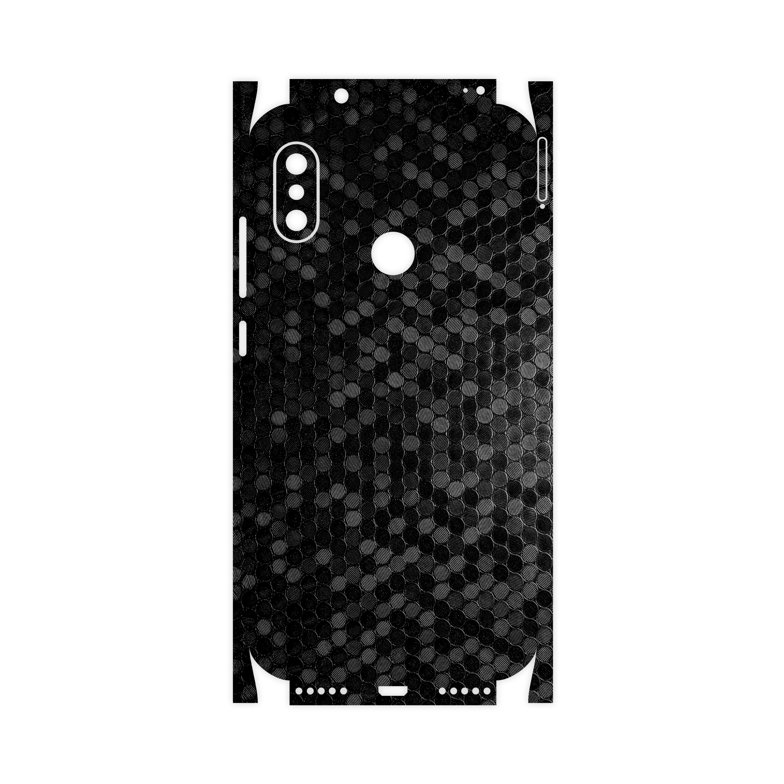 برچسب پوششی ماهوت مدل Honey-Comb-Circle-FullSkin مناسب برای گوشی موبایل شیائومی Redmi Note 6 Pro