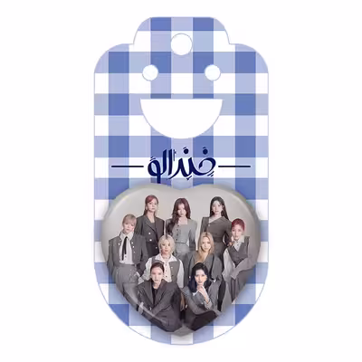 پیکسل خندالو طرح گروه توایس TWICE مدل قلبی کد 11691