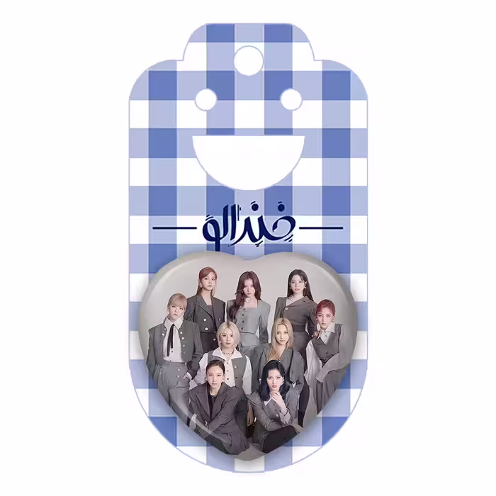 پیکسل خندالو طرح گروه توایس TWICE مدل قلبی کد 11691