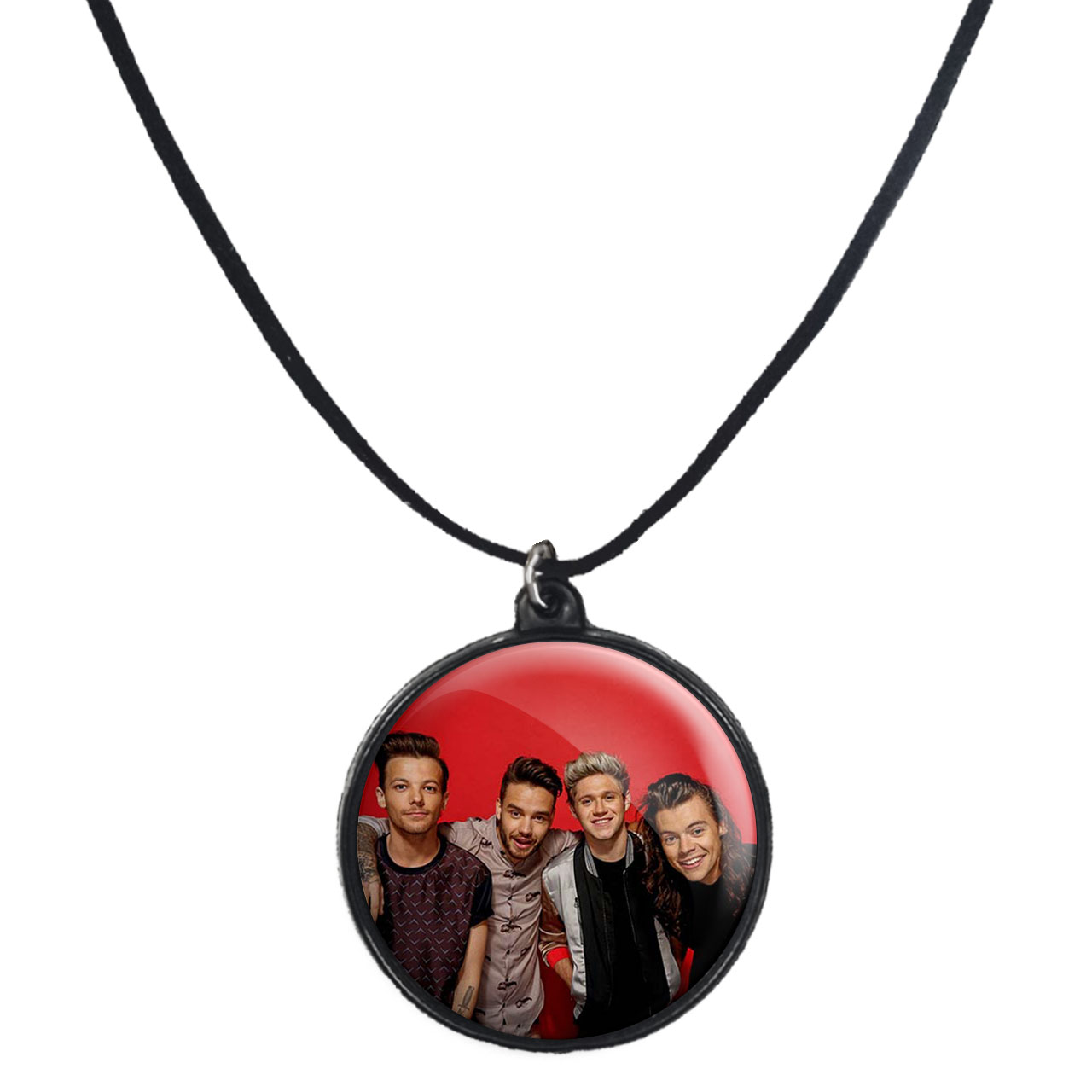 گردنبند پرمانه طرح One Direction کد pmb.13664 مدل دو طرفه