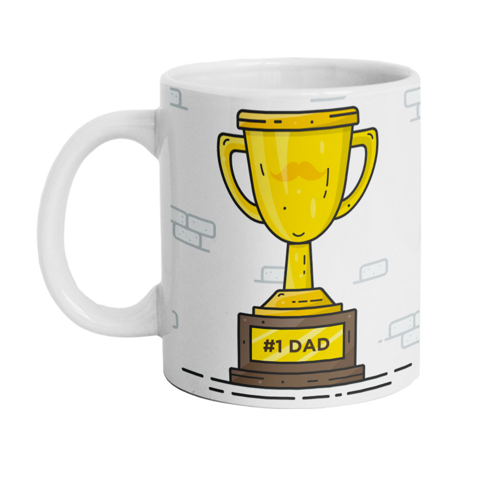 ماگ دارلی طرح روز پدر مدل MG1107