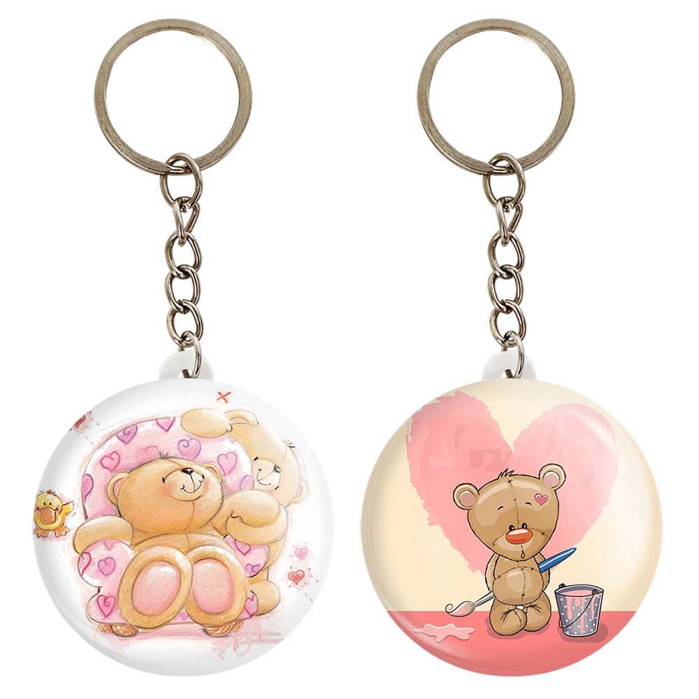 جاکلیدی خندالو مدل عاشقانه کد 18681872 مجموعه 2 عددی