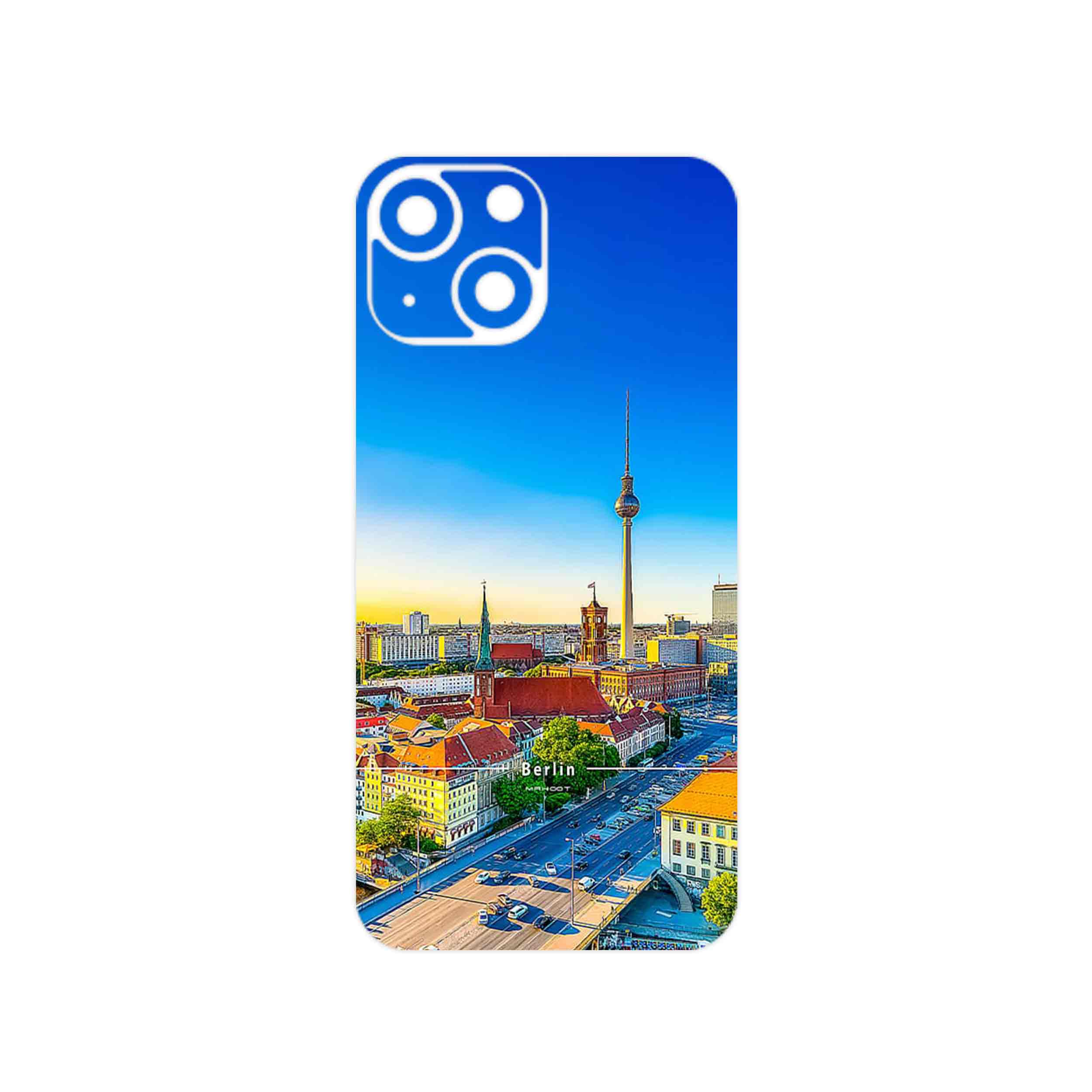 برچسب پوششی ماهوت مدل City of Berlin مناسب برای گوشی موبایل اپل iPhone 13 Mini