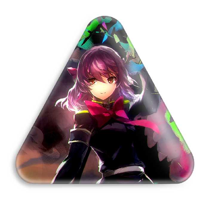 پیکسل خندالو طرح شینوا هیراگی انیمه اسرافیل پایانی مدل مثلثی کد 12642