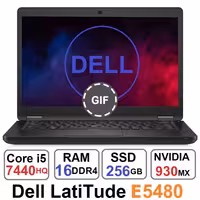 لپ تاپ دل Dell Latitude E5480 Core i5 7440HQ رم 16 گیگ