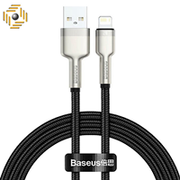 کابل تبدیل USB به لایتنینگ باسئوس مدل CALJK-A01 طول 1 متر