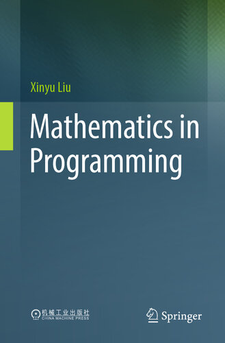 خرید و دانلود نسخه کامل کتاب Mathematics in Programming