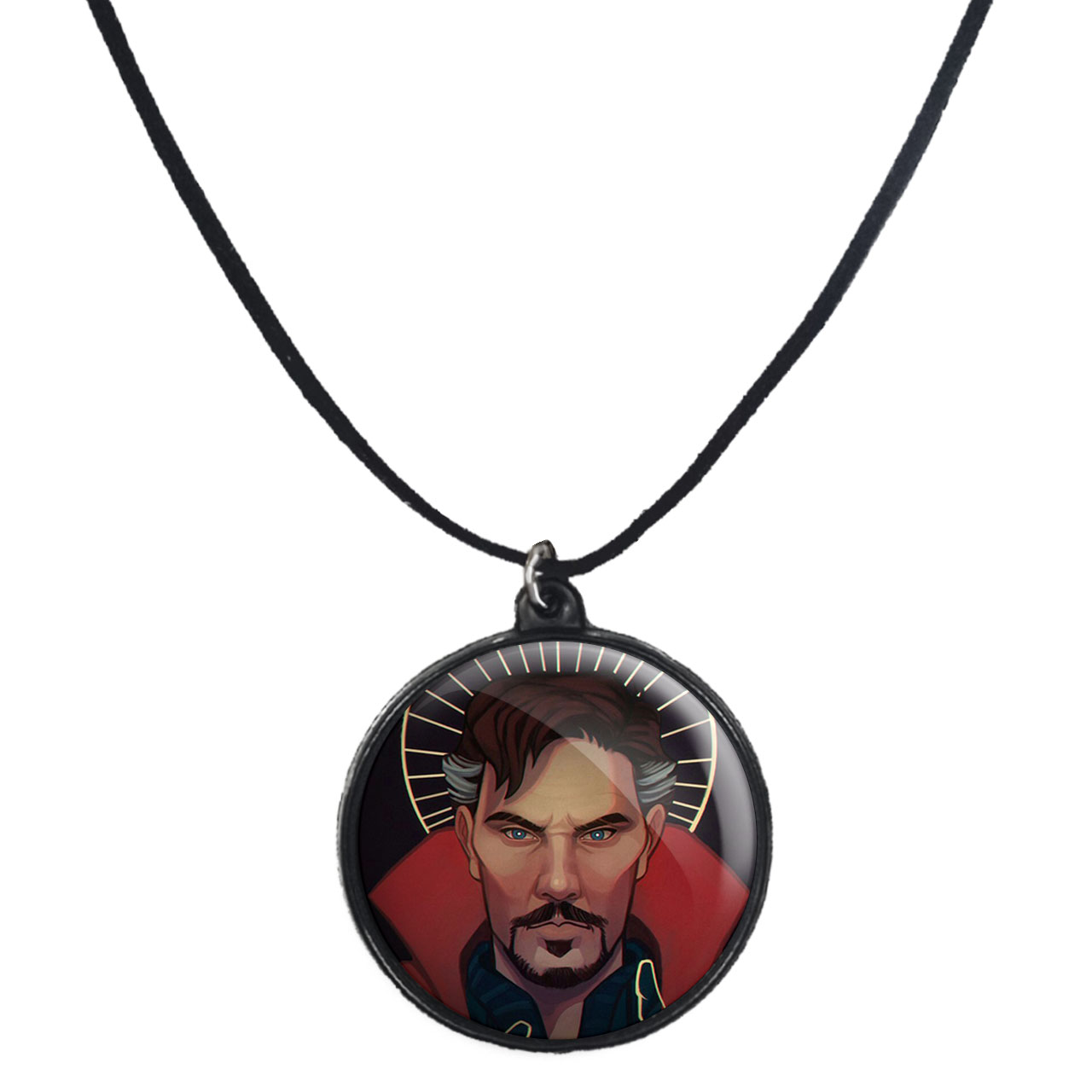 گردنبند پرمانه طرح doctor strange کد pmb.26844مدل دو طرفه