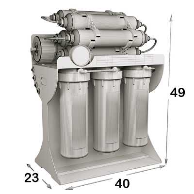 دستگاه تصفیه کننده آب اس اس وی مدل UltraPro X1000 به همراه فیلتر بسته 4 عددی