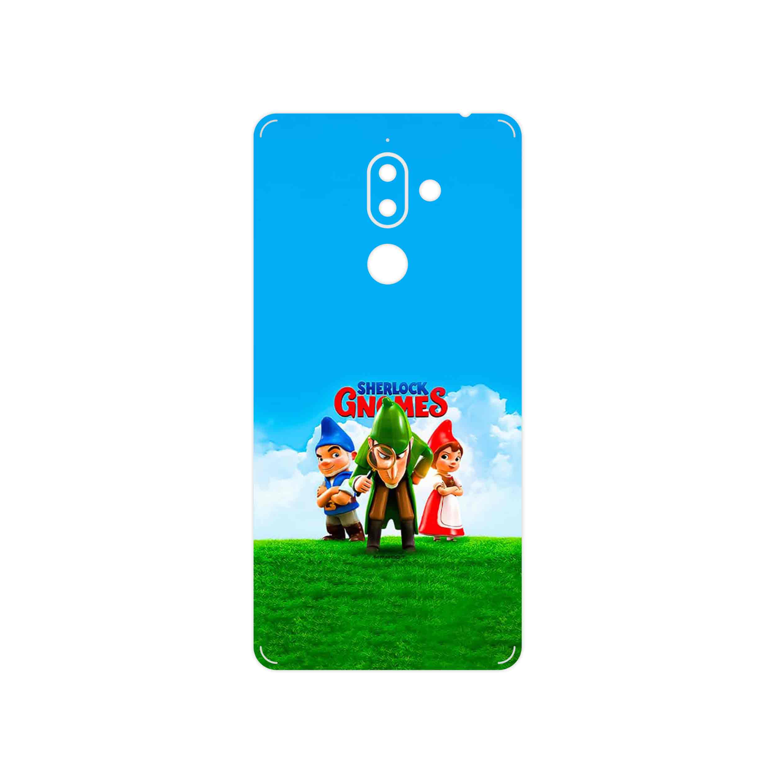 برچسب پوششی ماهوت مدل Sherlock Gnomes مناسب برای گوشی موبایل نوکیا 7 Plus