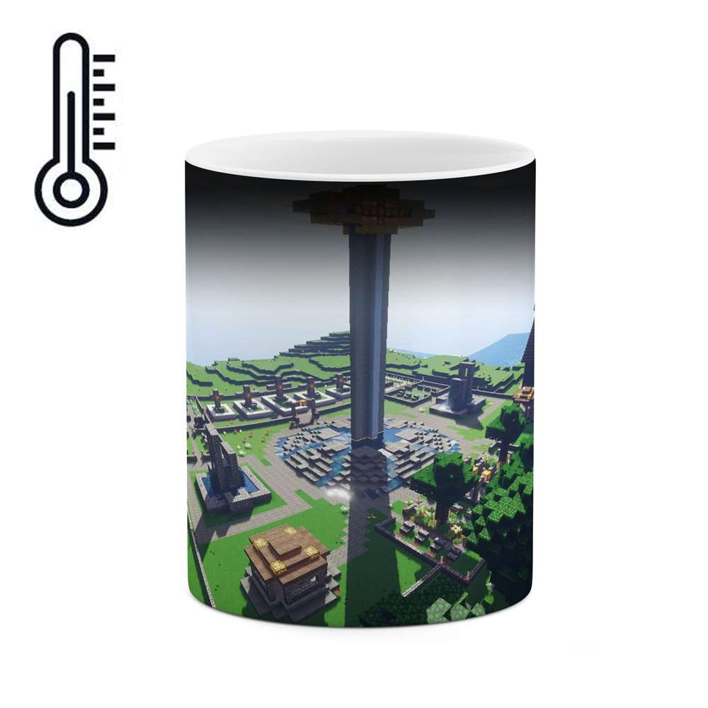 ماگ حرارتی کاکتی طرح ماینکرافت مدل mgh13040