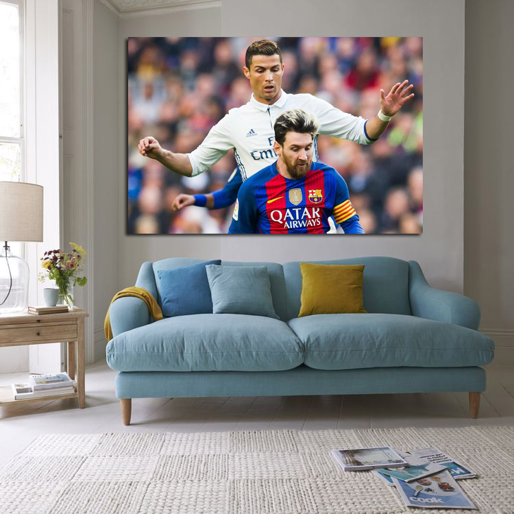 تابلو شاسی طرح رونالدو و مسی مدل 76