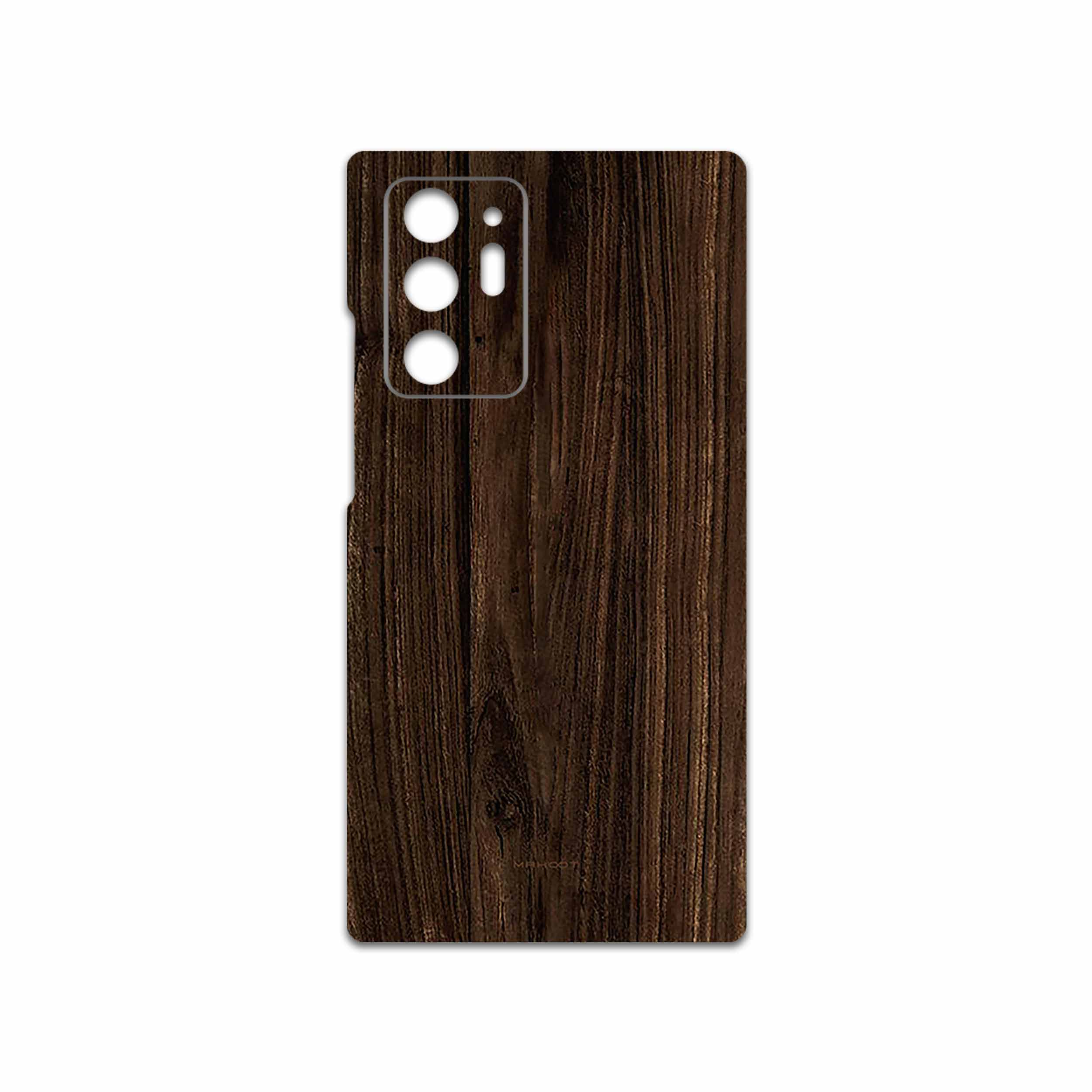 برچسب پوششی ماهوت مدل Dark Walnut Wood مناسب برای گوشی موبایل سامسونگ Galaxy Note 20 Ultra