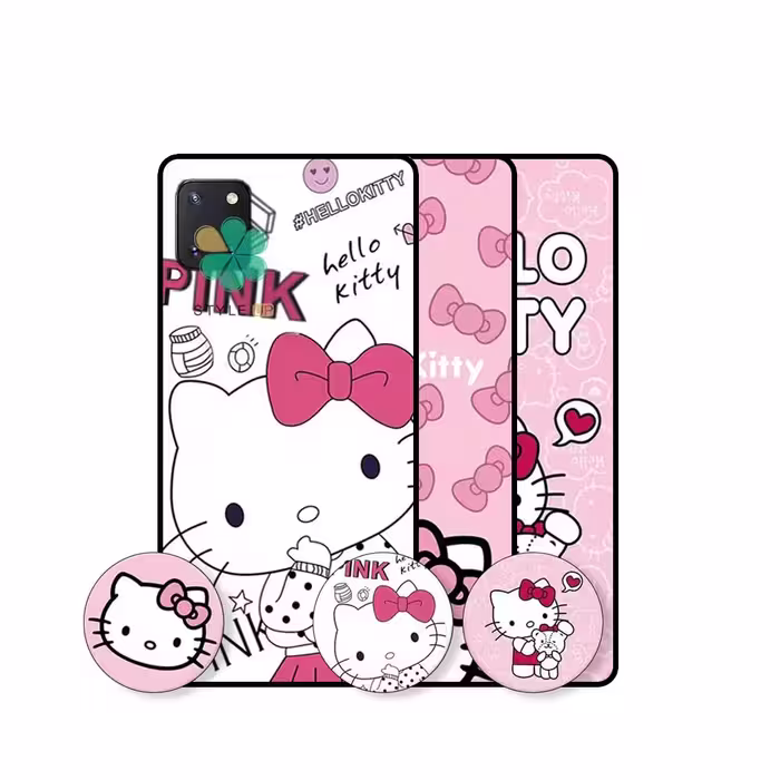 قاب دخترانه گوشی سامسونگ Galaxy Note 10 Lite / A81 طرح Hello Kitty